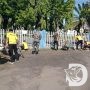 Polres Nganjuk dan Kodim 0810 Sinergisitas Kerja Bakti Bersihkan Rumah Ibadah