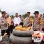 Kapolres Bojonegoro Hadapi Bencana, Cek Kesiapsiagaan dan Simulasi Desa Tanggap Bencana