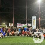 Foto bersama Organesasi Relawan pada kegiatan Silaturahmi melalui Olahraga di Triboon Mini Soccer Cilandak Jakarta Selatan