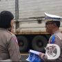 Satlantas Polres Gresik Monev Tekan Kecelakaan Blackspot dan Troublespot di Jalan Raya