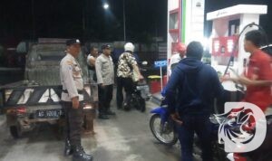 Polres Tulungagung patroli SPBU jelang mudik lebaran