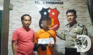 Polisi amankan tersangka beserta barang buktinya