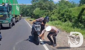 Satlantas Polres Situbondo siapkan layanan patroli tambal ban