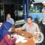 Satlantas Polres Gresik Lakukan Pemeriksaan Kesehatan dan Tes Urine di Terminal Cegah Kecelakaan