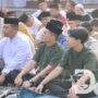 Kapolres Gelar Shalat Idul Fitri Bersama Keluarga Besar Polres Nganjuk