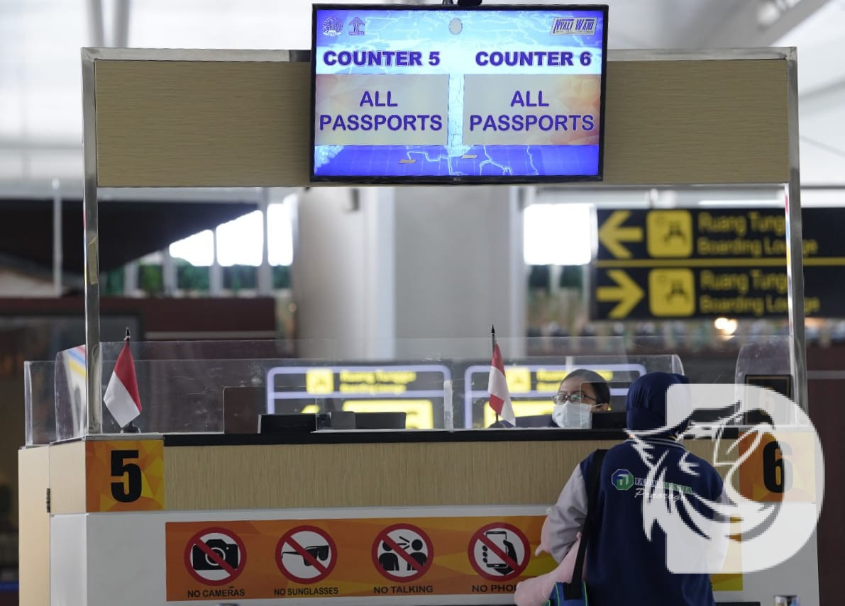 PMI sudah sampai di Bandara Juanda