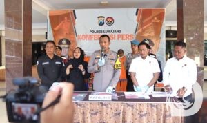 Kapolres Lumajang AKBP Mohammad Zainur Rofik release pelaku Judi Online