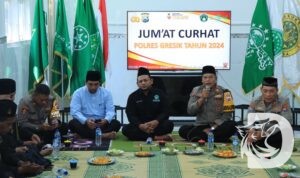 Polres Gresik silaturahmi bersama Pagar Nusa