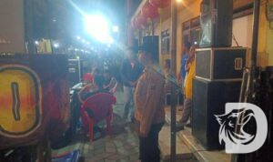 Personil Polres Gresik jaga keamanan selama hari Raya Waisak 2568