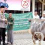 Kapolda Jatim Qurban 10 Sapi dan 17 Kambing ke Ponpes, Ormas di Banyuwangi