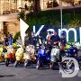 Fun Ride Kota Tua Surabaya Digelar Kampi Hotel Tunjungan Gandeng Komunitas Vespa