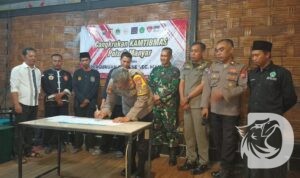 Polsek Manyar jalin kemitraan dengan perguruan silat