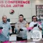 Subdit Jatanras Polda Jatim Amankan Pistol Revolver Milik Polisi Gadungan