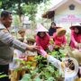 Polres Pamekasan Wujudkan Ketahanan Pangan Nasional di Pekarangan Pangan Lestari