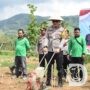 Polres Bondowoso bersama Kodim 0822 Tanam Jagung, Manfaatkan Lahan Kritis