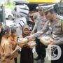 Polres Nganjuk Luncurkan Mobil Cinta Berbagi Kotak Makan Siang Sehat