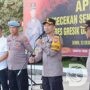 Jaga Kamtibmas, Wakapolres Gresik Cek Senjata Api dan Amunisi