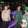 Kapolres Sampang dan Dandim 0828 Patroli Skala Besar di Malam Natal 2024