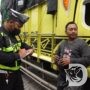 Kapolres Gresik Himbau Pengusaha dan Sopir terkait Aturan MBLB Wajib Ditutup Terpal