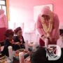 TK Kemala Bhayangkari 81 Dapat Makan Bergizi dari Ketua YKB Jatim