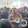 Ngobrol Bareng Mahasiswa Suarakan Aspirasi, Kapolresta Malang Kota Basah Kuyub
