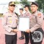 Kapolres Gresik Pimpin Sertijab PJU dan Beri Penghargaan Anggota Berprestasi