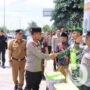 Kapolda Jatim Cek Pos Pam Terpadu Dumpil di Exit Tol Madiun