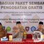 Polres Tulungagung, Forkopimcam bersama Paguyuban Pencak Silat Gelar Baksos dan Bakti Kesehatan