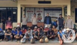 Polsek Ujungpangkah amankan pelaku judi sabung ayam