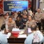 Polres Kediri Kota bersama Serikat Pekerja Gelar Donor Darah