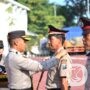 Upacara Korp Raport, Dua Anggota Polres Gresik Dapat Kenaikan Pangkat