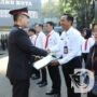Kapolresta Malang Kota Upacara Harlah Pancasila dan Beri Penghargaan Anggota Berprestasi