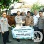 Polres Gresik Salurkan Hewan Kurban saat Hari Raya Idul Adha