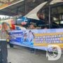 Operasi Patuh Semeru, Polres Probolinggo Kota Bagi Brosur Tekan Lakalantas
