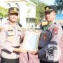 Kapolres Gresik Beri Penghargaan Anggota Berprestasi dan Kenaikan Pangkat Pengabdian