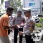 Sambut HUT RI ke-80, Satlantas Polres Gresik Gelar Polantas Menyapa