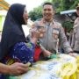 Polres Tanjung Perak Siapkan 21 Ton Beras saat Gelar Pangan Murah