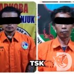 Pelaku diamankan Polisi beserta barang buktinya