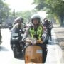 Touring Bersholawat Satlantas Polres Pasuruan bersama Toga Tomas dan Komunitas Motor untuk Kamseltibcarlantas