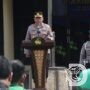 Polres Nganjuk Gelar Apel Ojol Kamtibmas bersama Komunitas Supeltas dan Sopir Ambulans