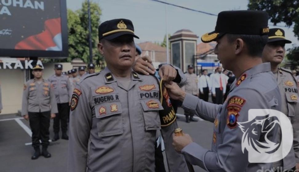 Kapolres Kediri Kota AKBP Anggi Saputra Ibrahim Kukuhkan Pamapta