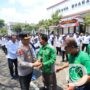 Kapolrestabes Surabaya Dukung Hak Pekerja saat Pimpin Apel Akbar Kebangsaan
