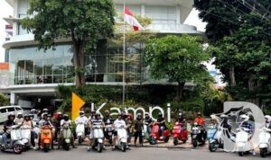 Para pecinta Vespa ngerayain gaya hidup khas anak Vespa