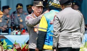 Kapolri Jenderal Listyo Sigit Prabowo pimpin Apel Jogo Jatim