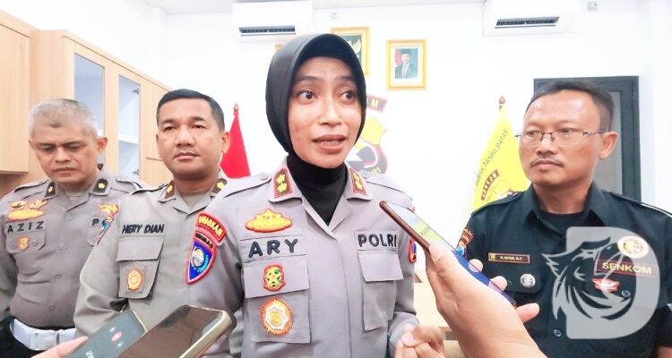 Wadirbinmas Polda Jatim, AKBP Ari Murtini saat peresmian gedung baru Senkom Mitra Polri