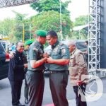 Danrem 084/Bhaskara Jaya Brigjen TNI Danny Alkadrie hadiri Rakor Forkopimda
