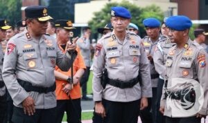 Kapolda Jatim Irjen Pol Nanang Avianto apel siaga antisipasi bencana Hidrometeorologi