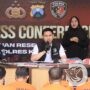 Satreskrim Polres Kediri Kota di Operasi Sikat Semeru Ungkap Delapan Kasus