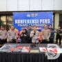 Satreskrim Polres Bojonegoro dalam Operasi Sikat Semeru Amankan Delapan Pelaku Kejahatan