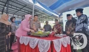 Kapolres Blitar AKBP Arif Fazlurrahman launching SPPG